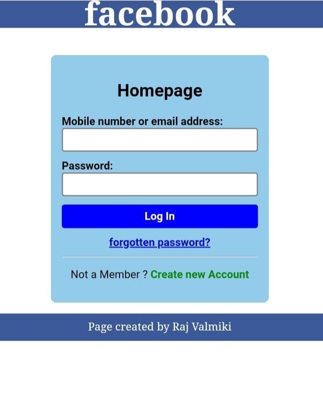 Fb login and registeration